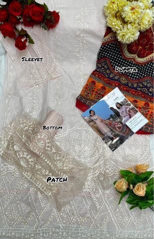 ZARQASH Z 2131 TO 2136 ZAINAB CHIKANKARI 22 PAKISTANI COTTON SUITS 