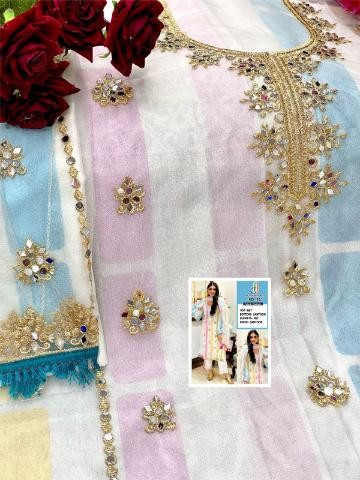 HAZRA DESIGNER HD 35 HIT PAKISTANI DRESSES WHOLESALER
