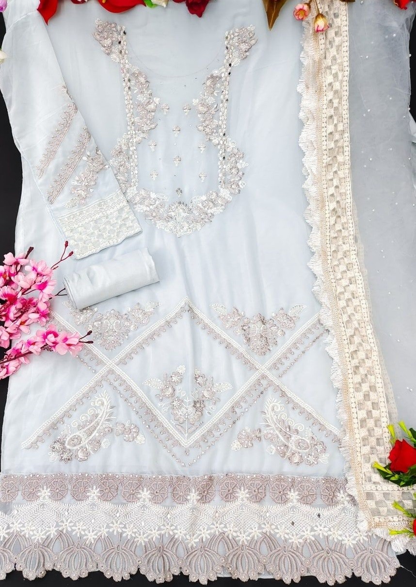 KALEESHA FASHION KF 118 D PAKISTANI SUIT WHOLESALE INDIA