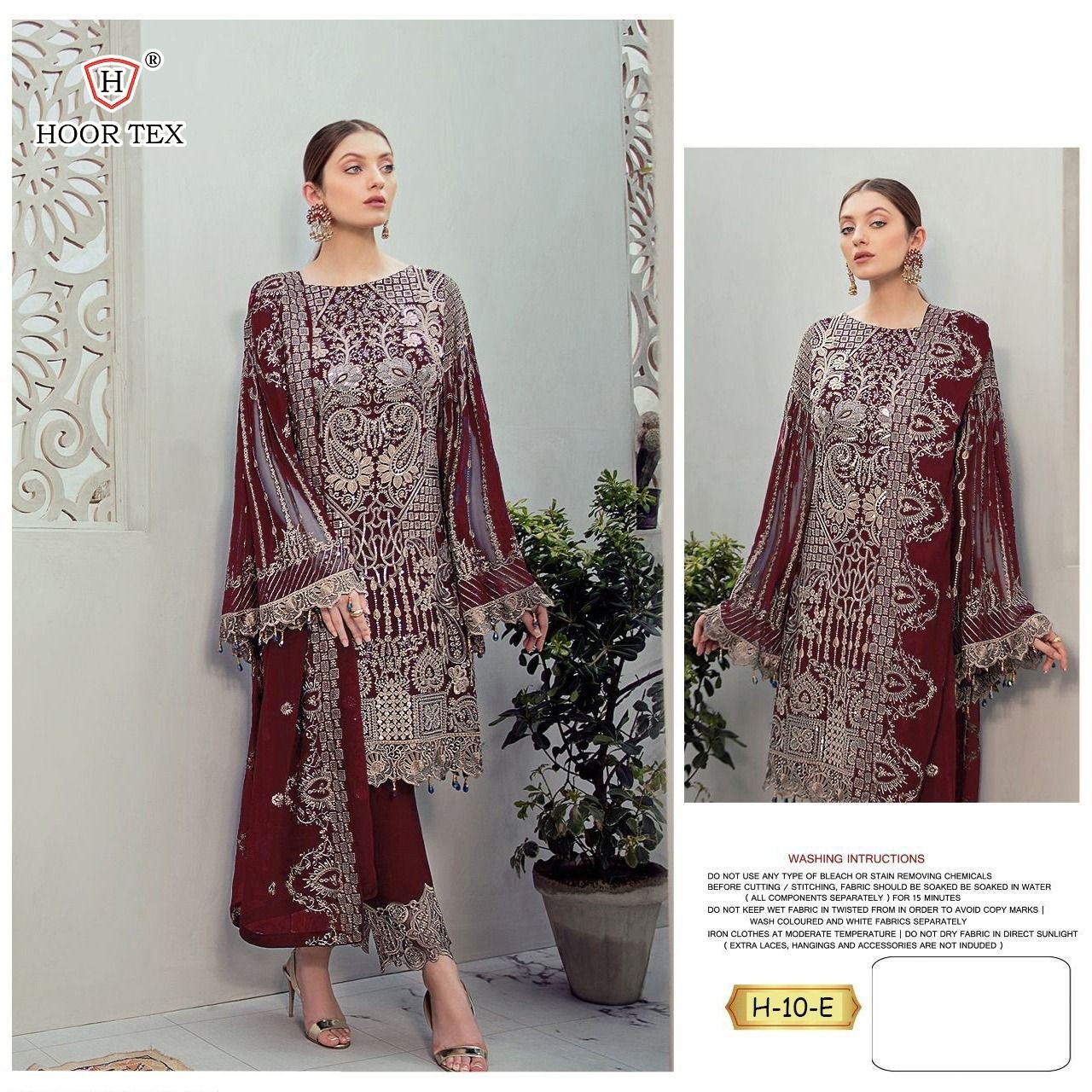 HOOR TEX H 10 E PAKISTANI SALWAR SUITS ONLINE SHOPPING INDIA