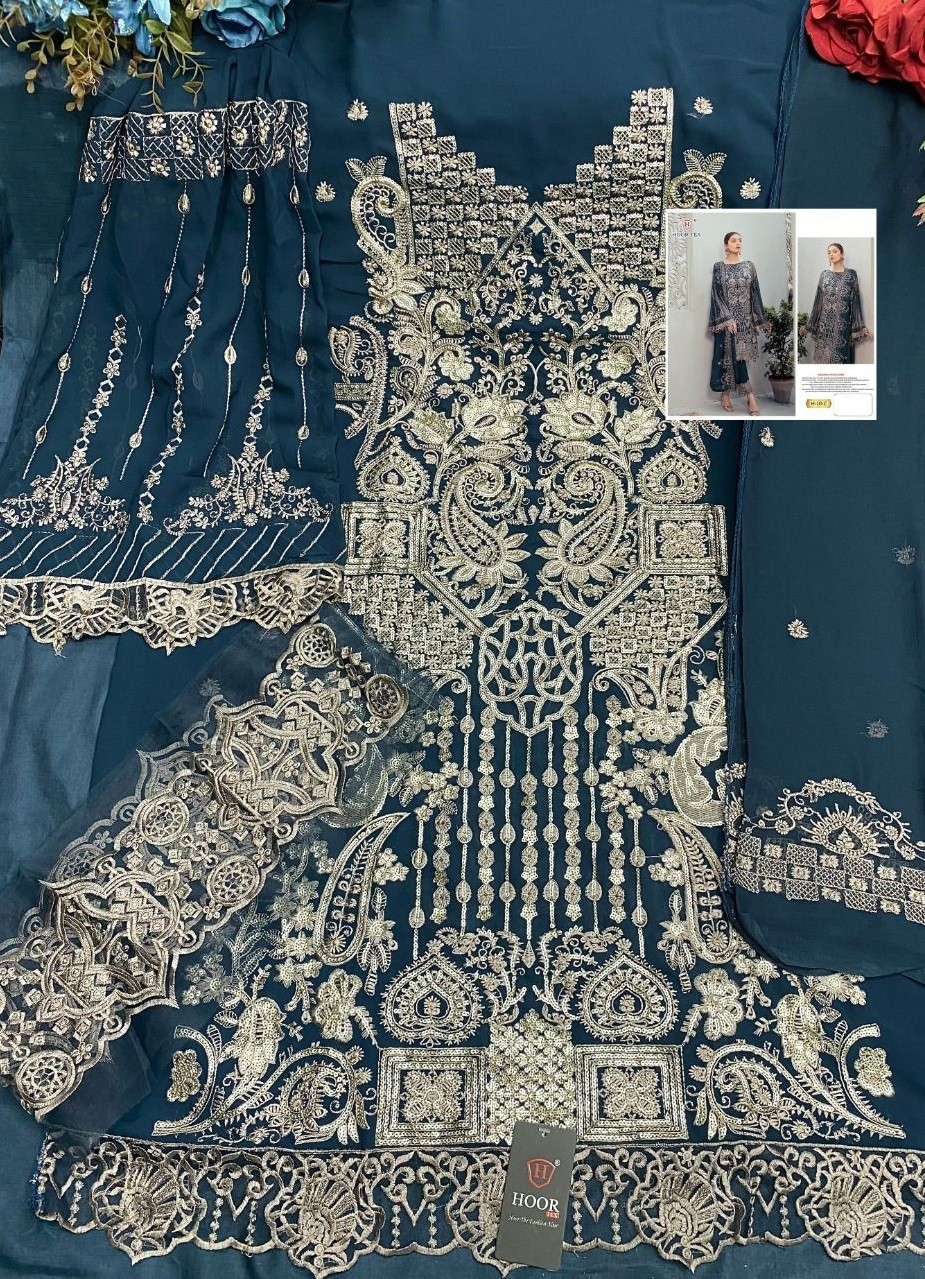 HOOR TEX H 10 C PAKISTANI SALWAR SUITS ONLINE SHOPPING