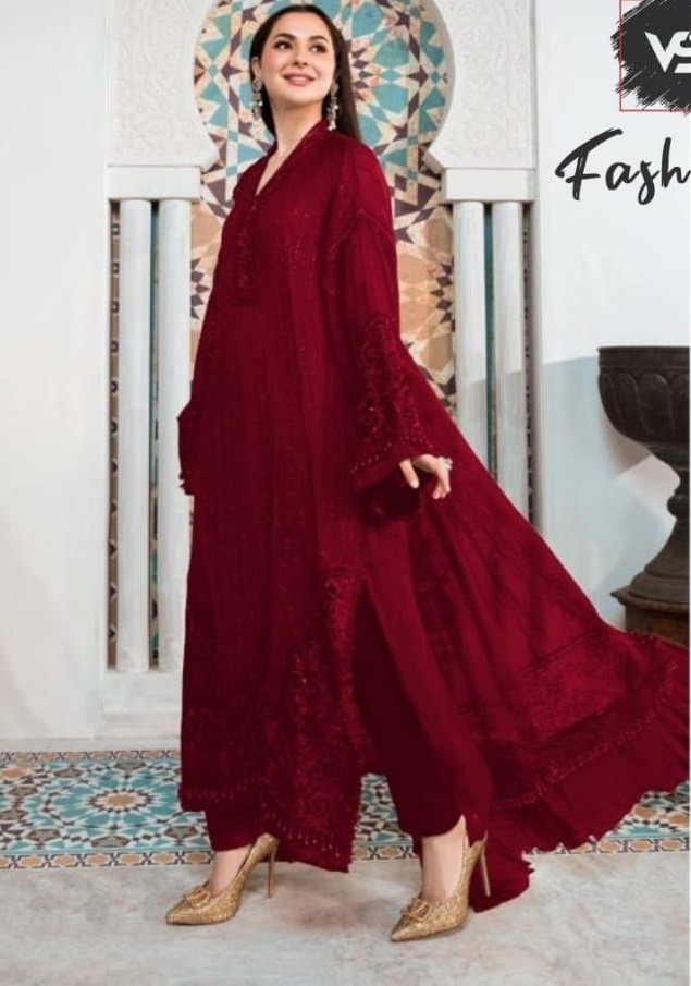 VS FASHION 1154 TO 1154 K PAKISTANI DRESSES SINGLE PIECE SURAT