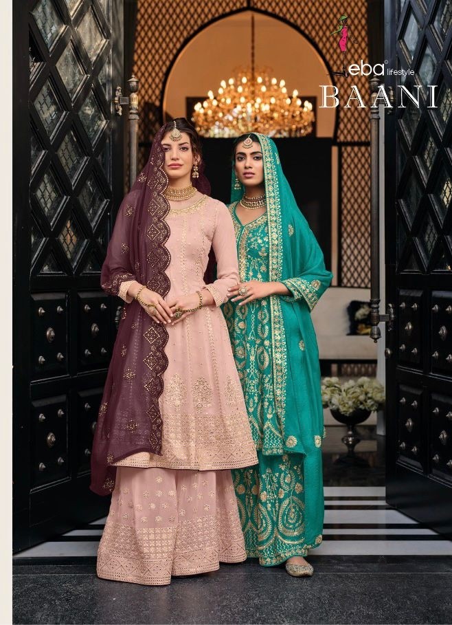 EBA LIFESTYLE BAANI 1445 HIT DESIGNER PAKISTANI SUITS ONLINE SHOPPING