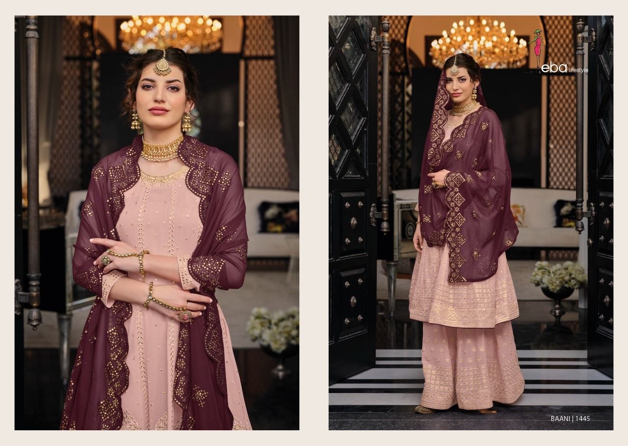 EBA LIFESTYLE BAANI 1445 HIT DESIGNER PAKISTANI SUITS ONLINE SHOPPING