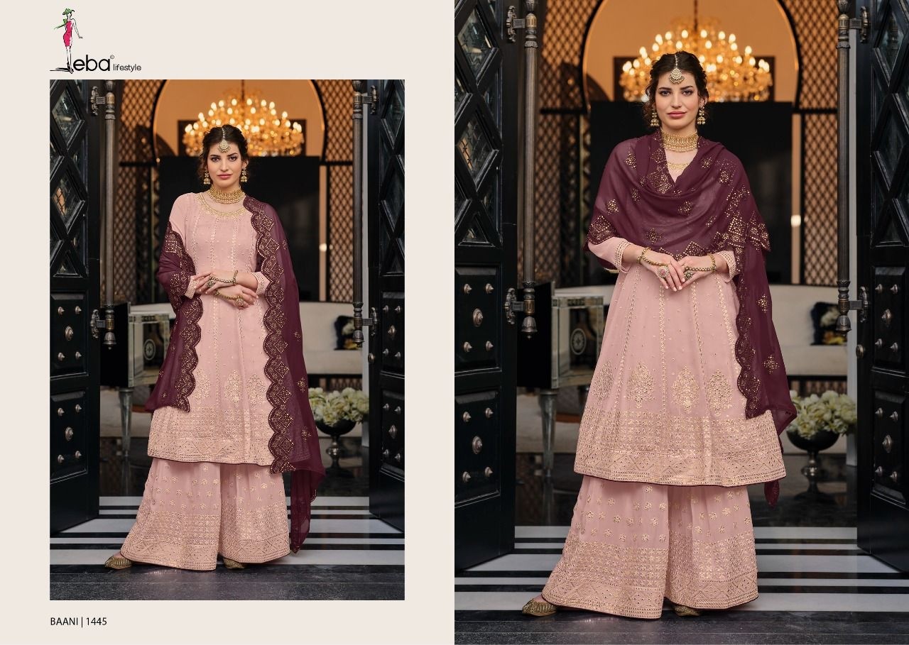 EBA LIFESTYLE BAANI 1445 HIT DESIGNER PAKISTANI SUITS ONLINE SHOPPING