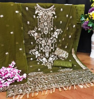 KALEESHA FASHION KF 128 TO 128 E SALWAR SUITS SINGLE PIECE