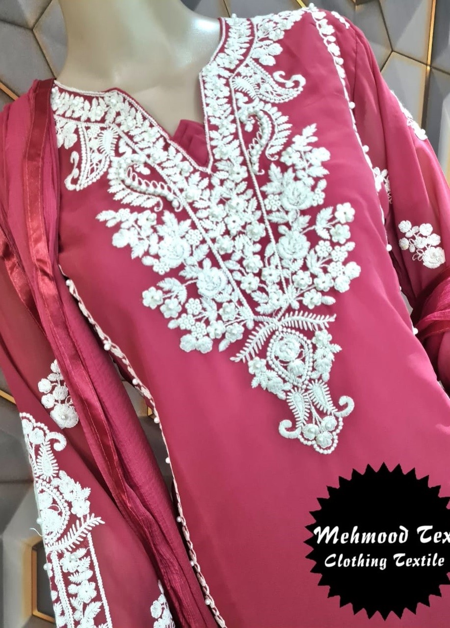 MEHMOOD TEX VOL 7 PINK WHOLESALER PAKISTANI KURTIS