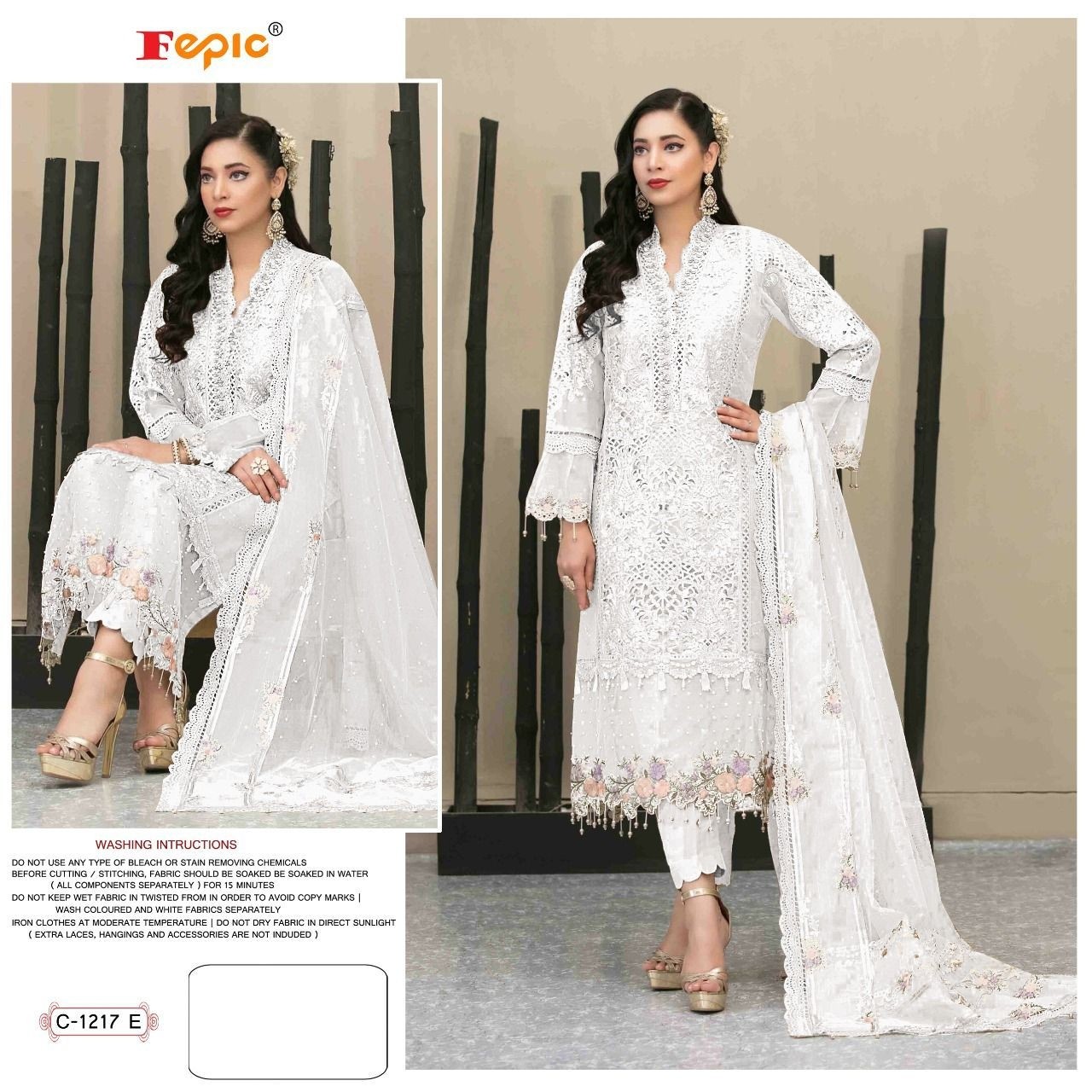 FEPIC ROSEMEEN C 1217 E PAKISTANI SUITS MANUFACTURER IN SURAT