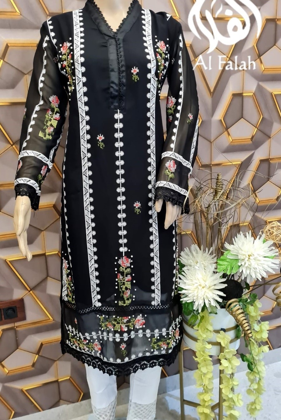 Pakistani black dresses 2018 on sale