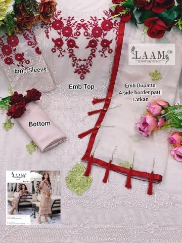 AL LAAM 7811 LUXURY PRET FORMAL WEAR COLLECTION KURTIS