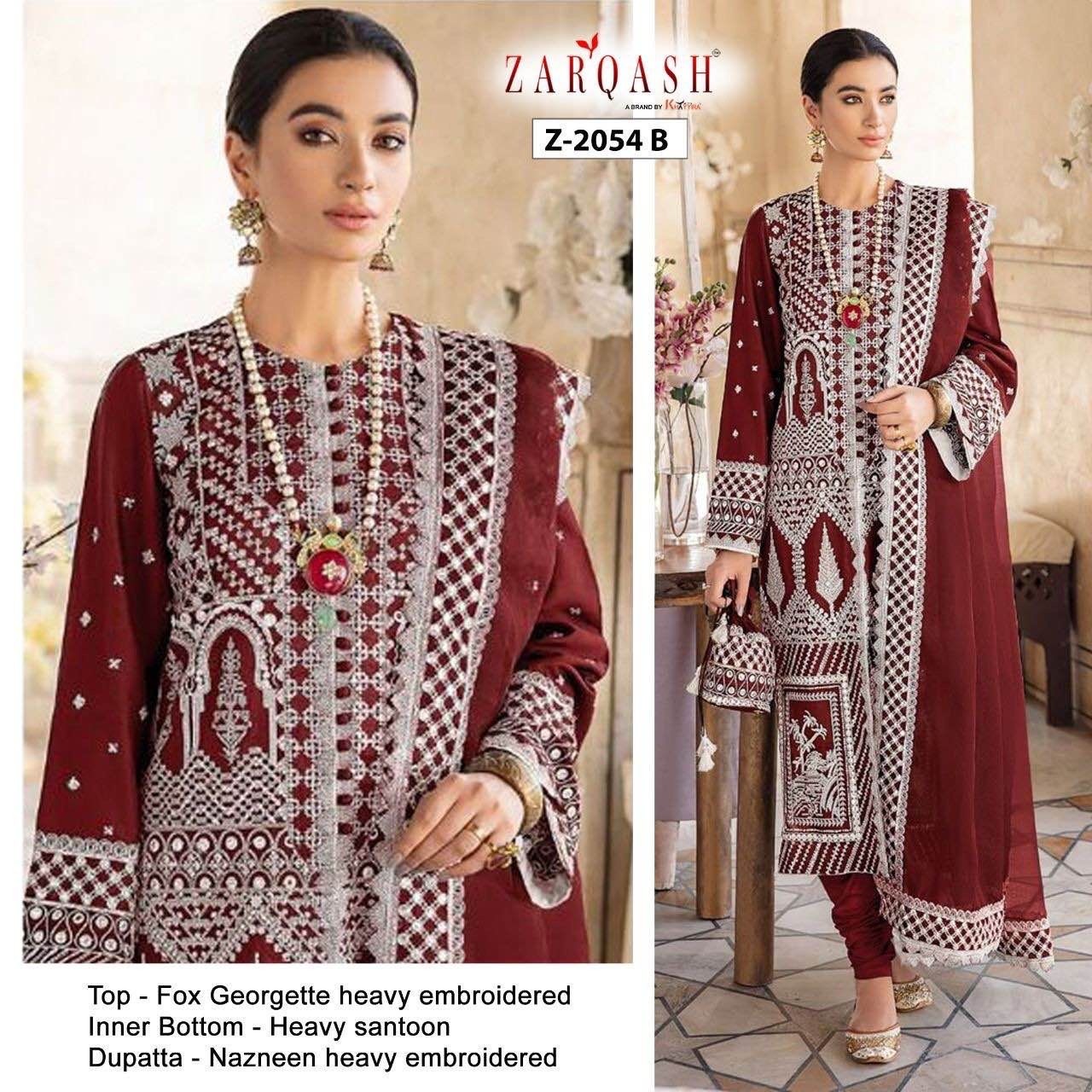 ZARQASH QALAMKAR Z 2054 B WHOLESALER ONLINE