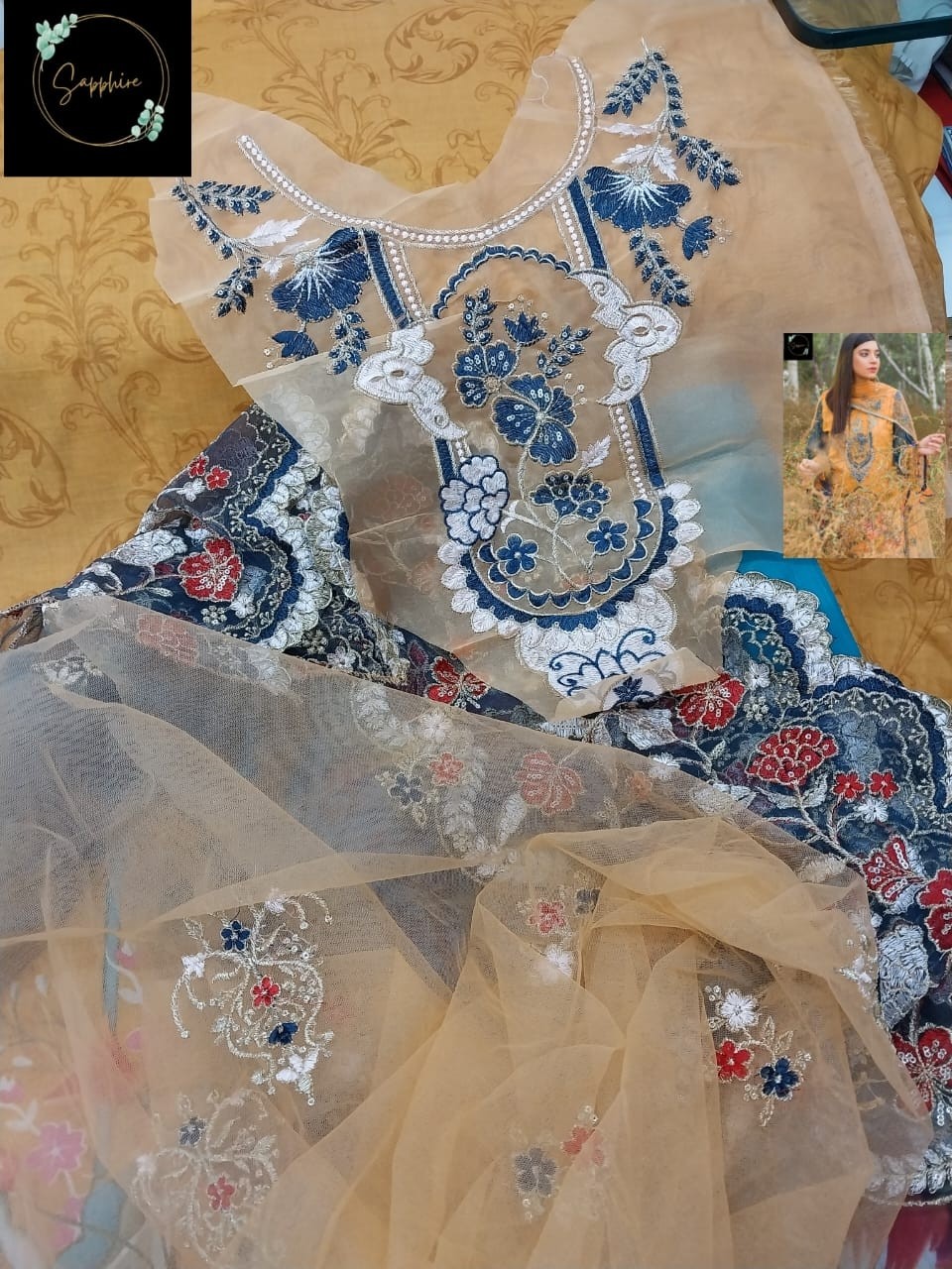 SUPPHIRE 7773 HIT DESIGNER PAKISTANI SUITS WITH PRICE