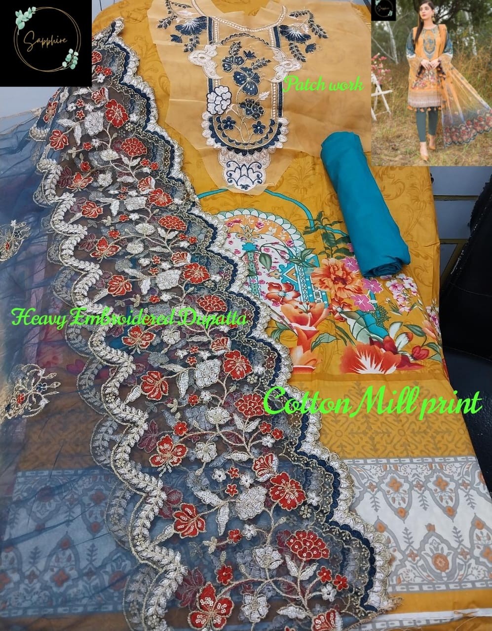 SUPPHIRE 7773 HIT DESIGNER PAKISTANI SUITS WITH PRICE