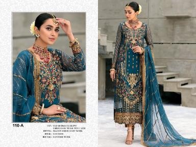 ALKARAM 110 A TO 110 F PAKISTANI SALWAR KAMEEZ SINGLE