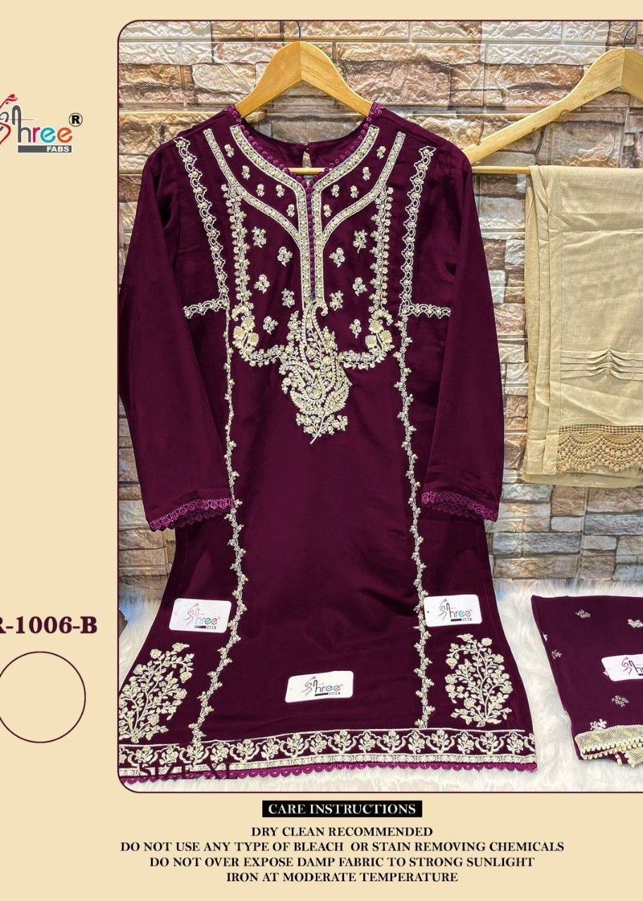 SHREE FABS R 1006 B LATEST DESIGN KURTIS WITH PRICE