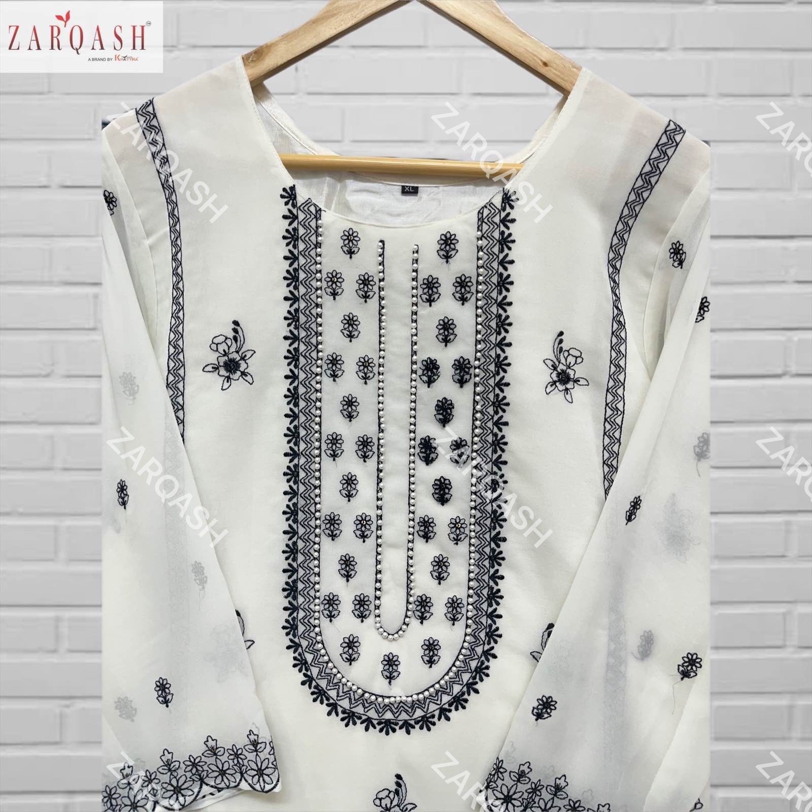 ZARQASH D 106 PAKISTANI KURTI DEALER