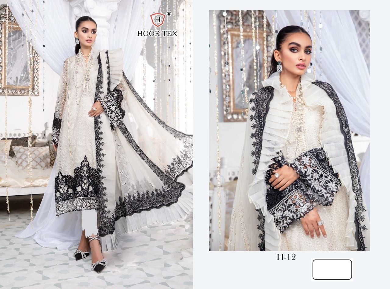 HOOR TEX H 12 LATEST PAKISTANI SUITS WITH PRICE
