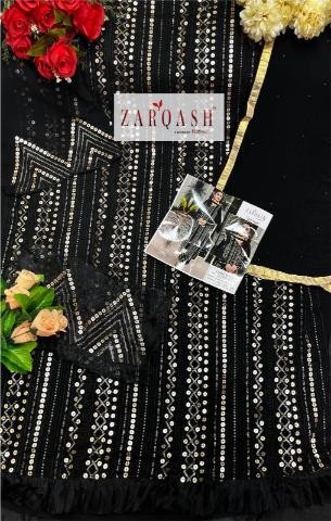 ZARQASH Z 2118 A TO Z 2118 D SANA SAFINAZ VOL 4 PAKISTANI SUITS WHOLESALER