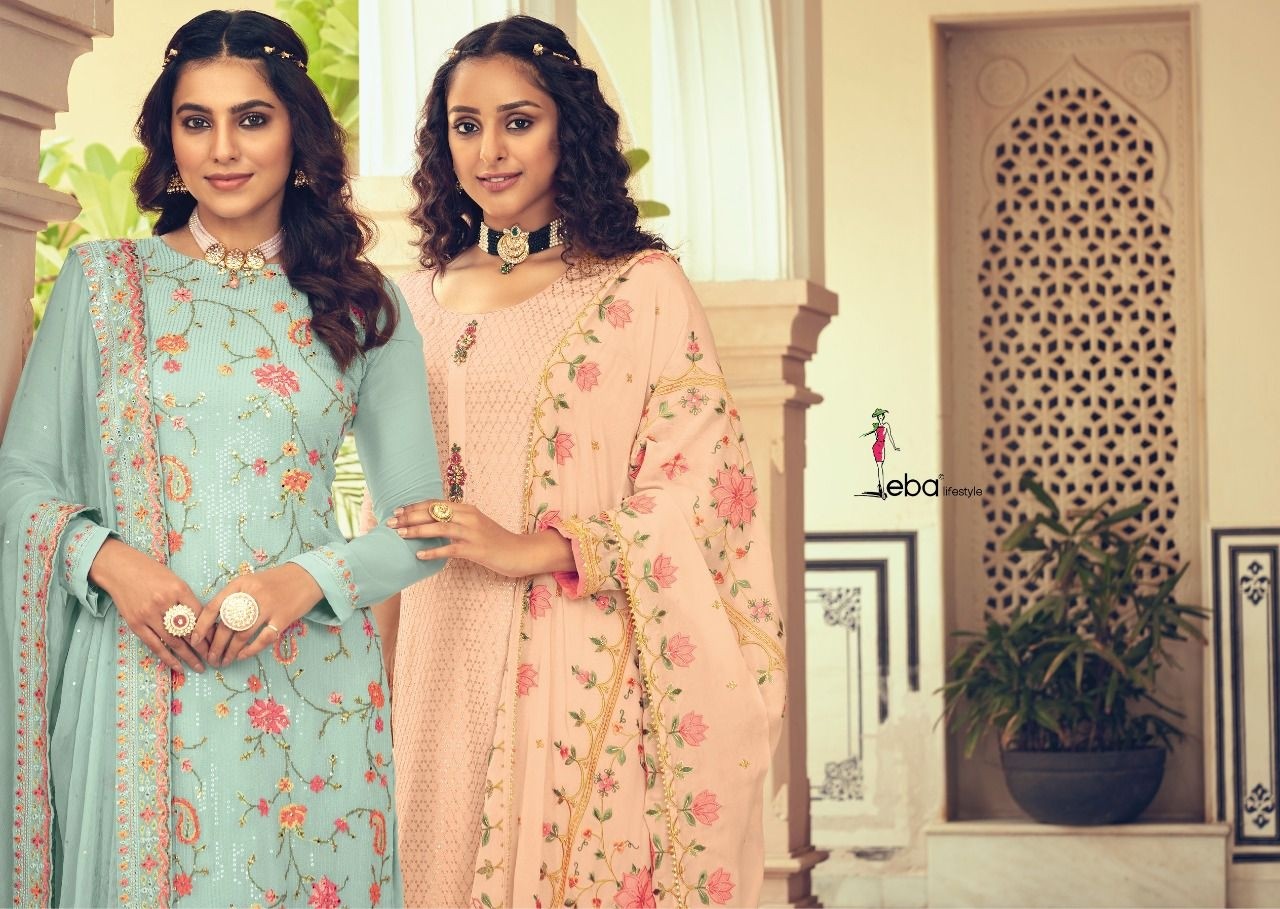 EBA LIFESTYLE 1464 ASHPREET 6 SALWAR KAMEEZ SINGLE WHOLESALER