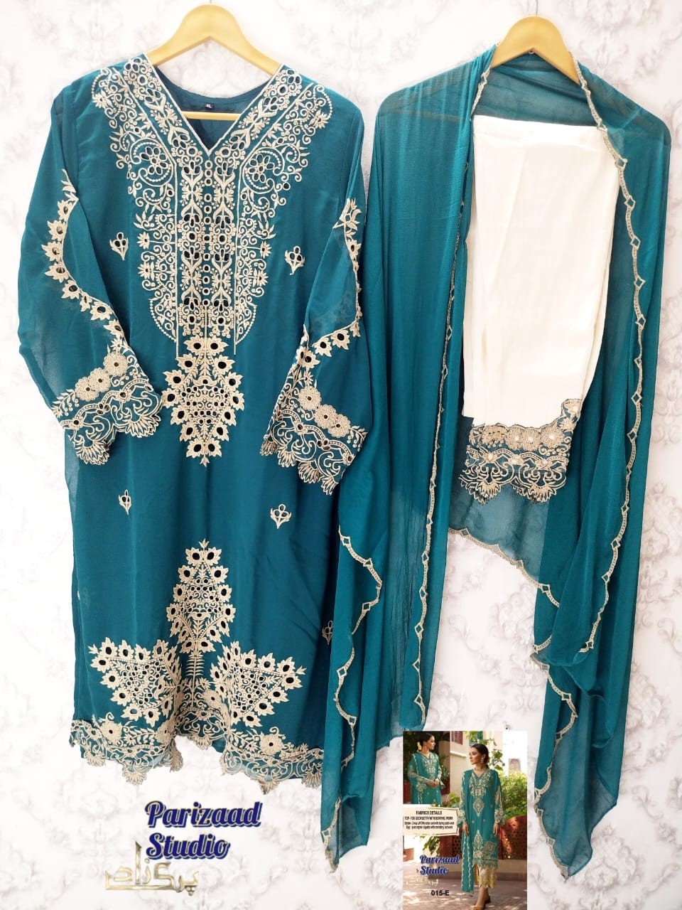 PRIZAAD STUDIO PZ 015 A TO 015 E NEW COLLECTION PAKISTANI SUITS
