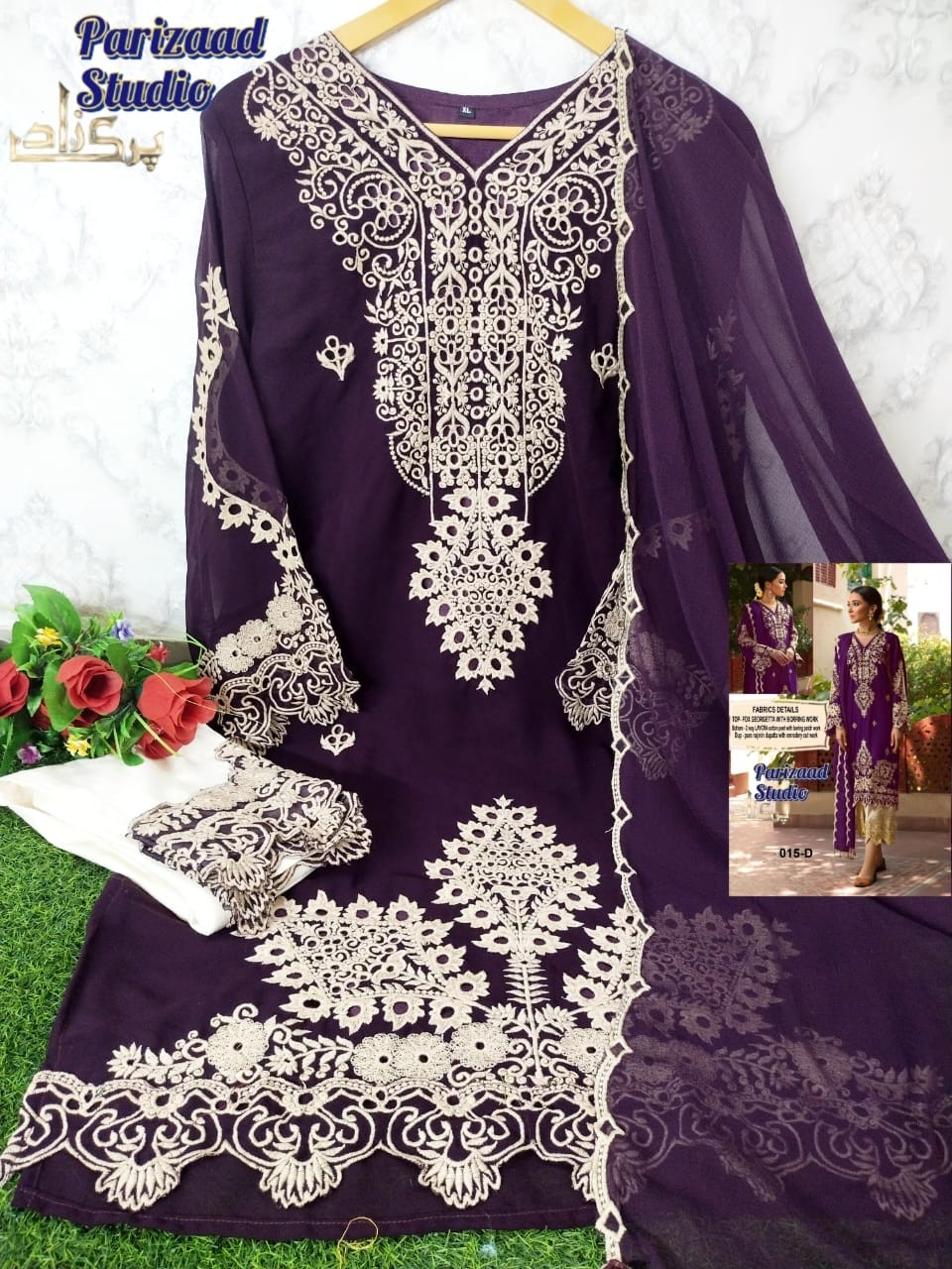 PRIZAAD STUDIO PZ 015 A TO 015 E NEW COLLECTION PAKISTANI SUITS