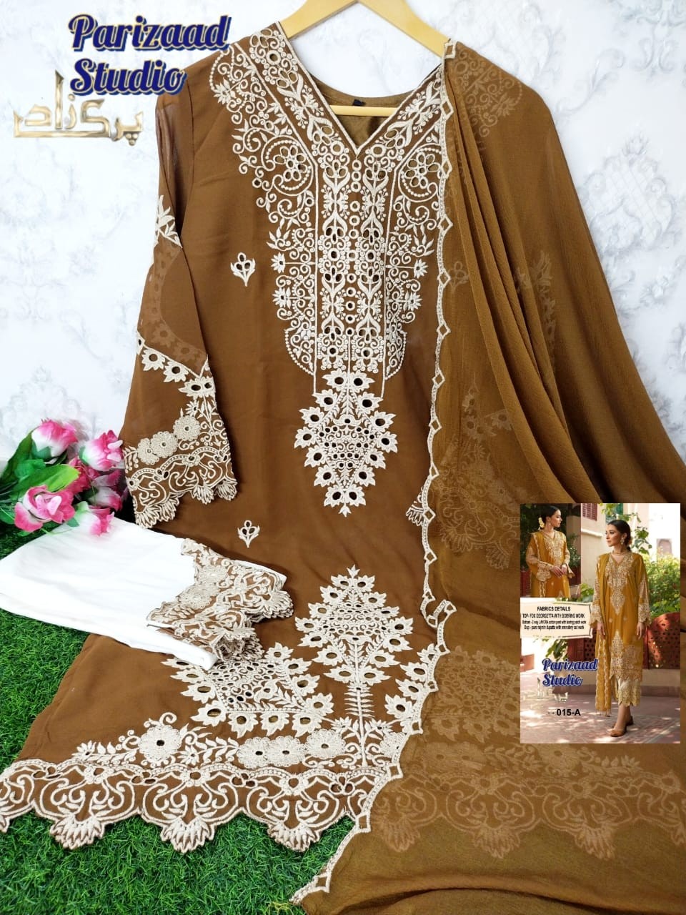 PRIZAAD STUDIO PZ 015 A TO 015 E NEW COLLECTION PAKISTANI SUITS