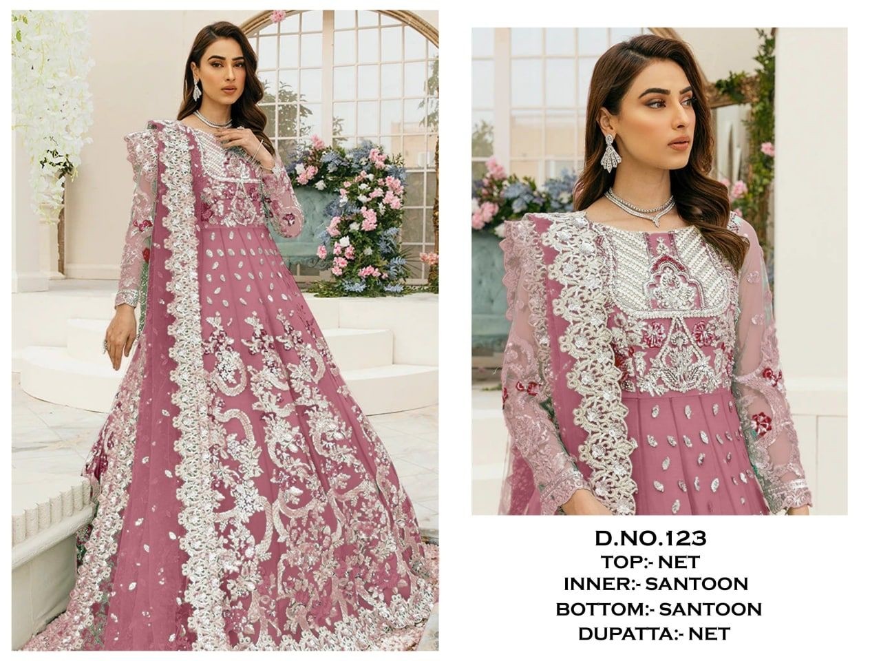 KALEESHA FASHION KF 123 TO 123 E PAKISTANI DRESS COLLECTION