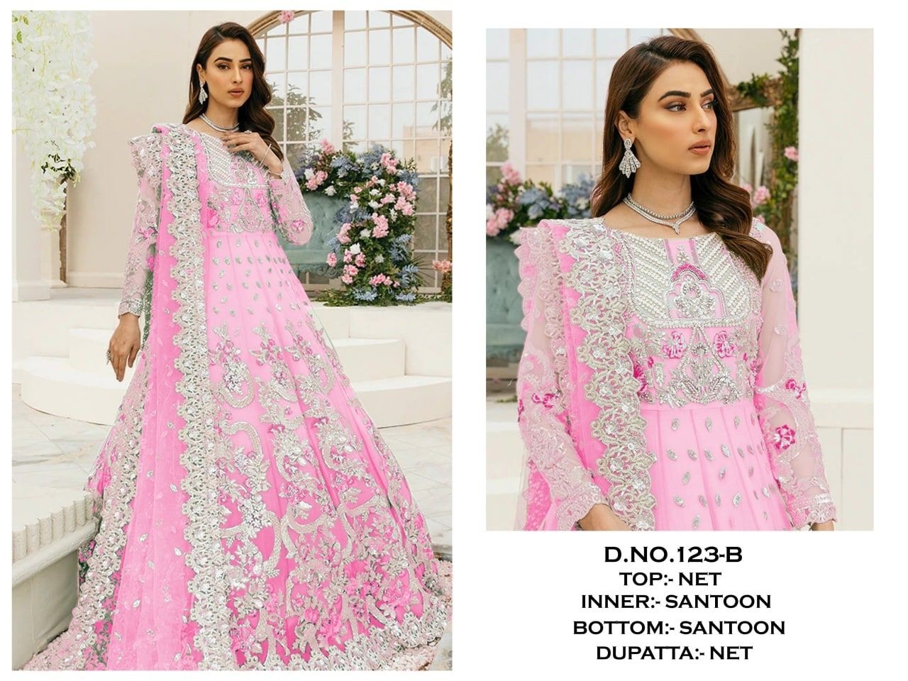 KALEESHA FASHION KF 123 TO 123 E PAKISTANI DRESS COLLECTION