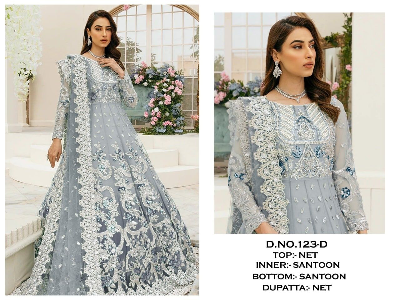 KALEESHA FASHION KF 123 TO 123 E PAKISTANI DRESS COLLECTION