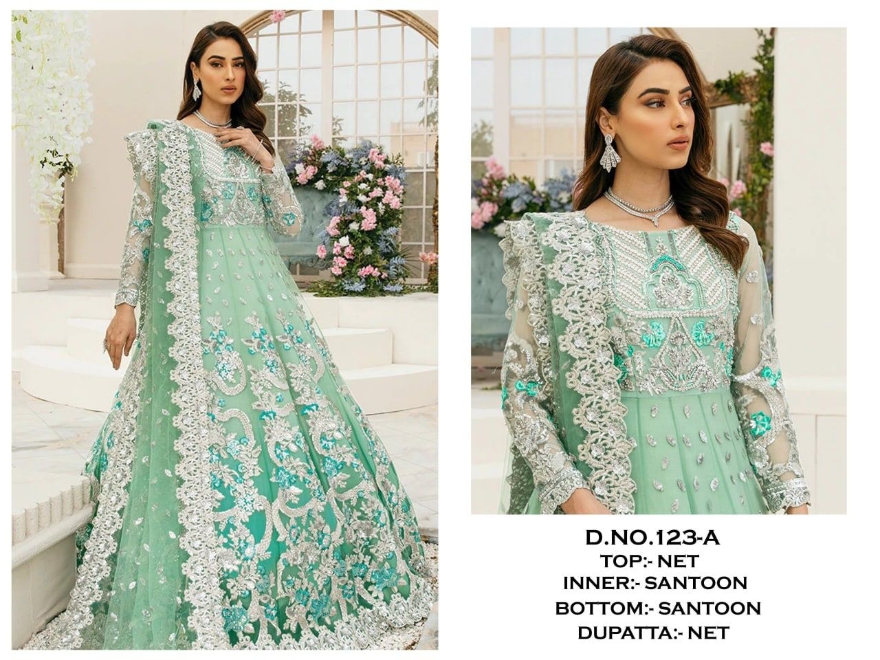 KALEESHA FASHION KF 123 TO 123 E PAKISTANI DRESS COLLECTION
