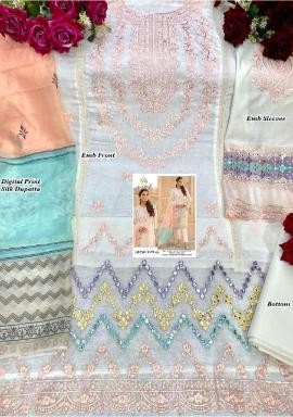 AL AMRA ANAYA LAWN 44 CAMBRIC COTTON PAKISTANI DRESS