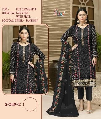 SHREE FABS S 549 E PAKISTANI SUIT SINGLE 