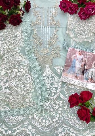 BAREEZE 1018 PAKISTANI DESIGNER SUITS