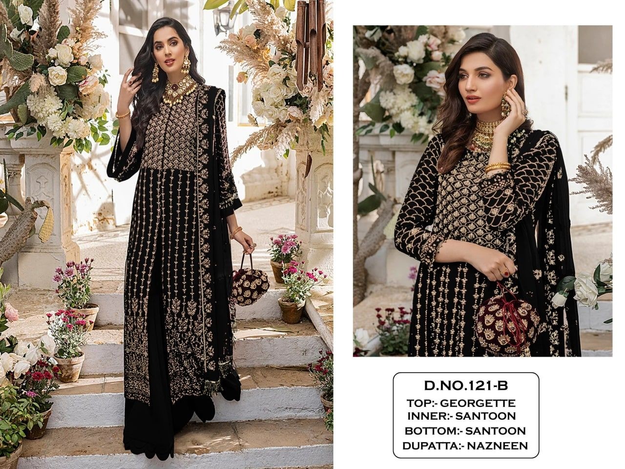 KALEESHA FASHION KF 121 TO 121 E PAKISTANI DRESSES SINGLE