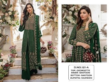 KALEESHA FASHION KF 121 TO 121 E PAKISTANI DRESSES SINGLE