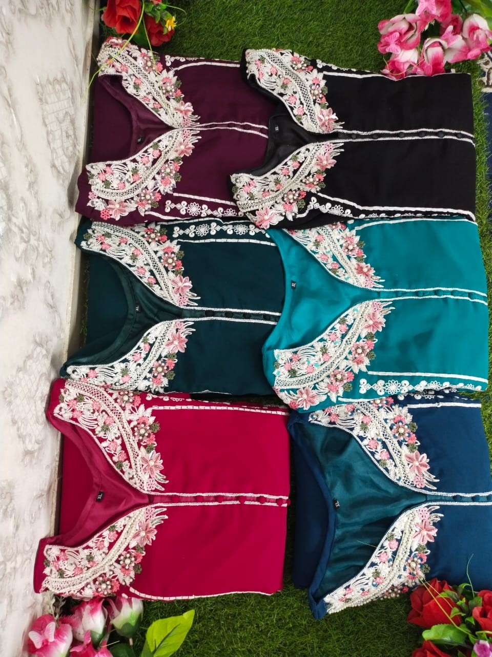 PRIZAAD STUDIO PZ 17 A TO 17 F SINGLE PIECE KURTIS