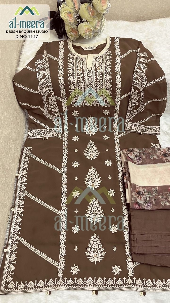 AL MEERA 1147 LATEST PAKISTANI KURTIS SINGLE PIECE