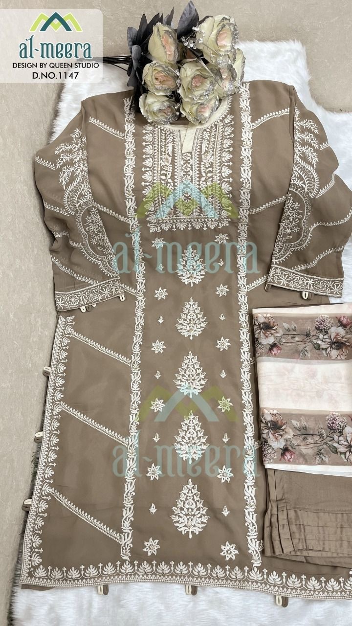 AL MEERA 1147 LATEST PAKISTANI KURTIS SINGLE PIECE