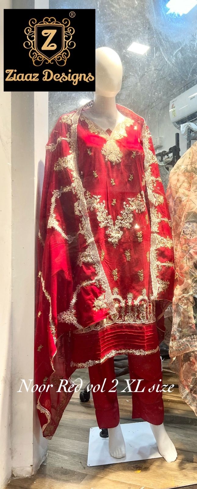 ZIAAZ DESIGNS NOOR VOL 2 PAKISTANI DRESS WITH PRICE