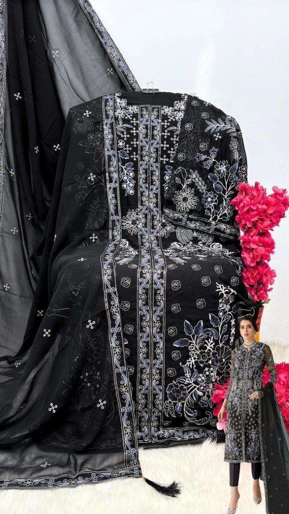 SHANAYA ROSE HAND CRAFT 182 PAKISTANI SUITS DEALER