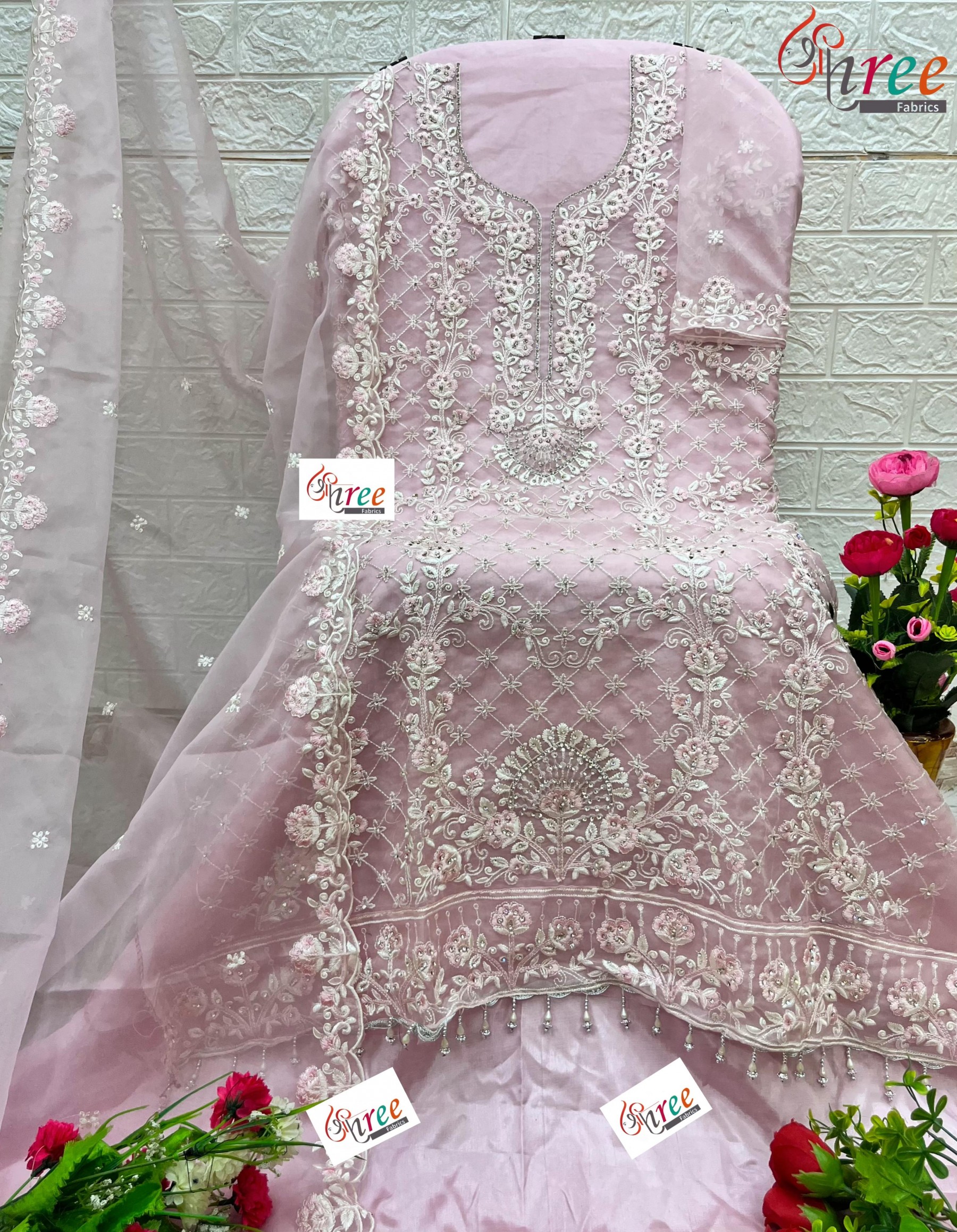 SHREE FABRICS P 5002 PAKISTANI SALWAR SUITS 