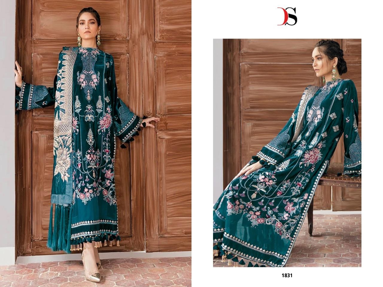 DEEPSY SUITS ANAYA 2 VELVET 1831 TO 1836 PAKISTANI SUITS SINGLE