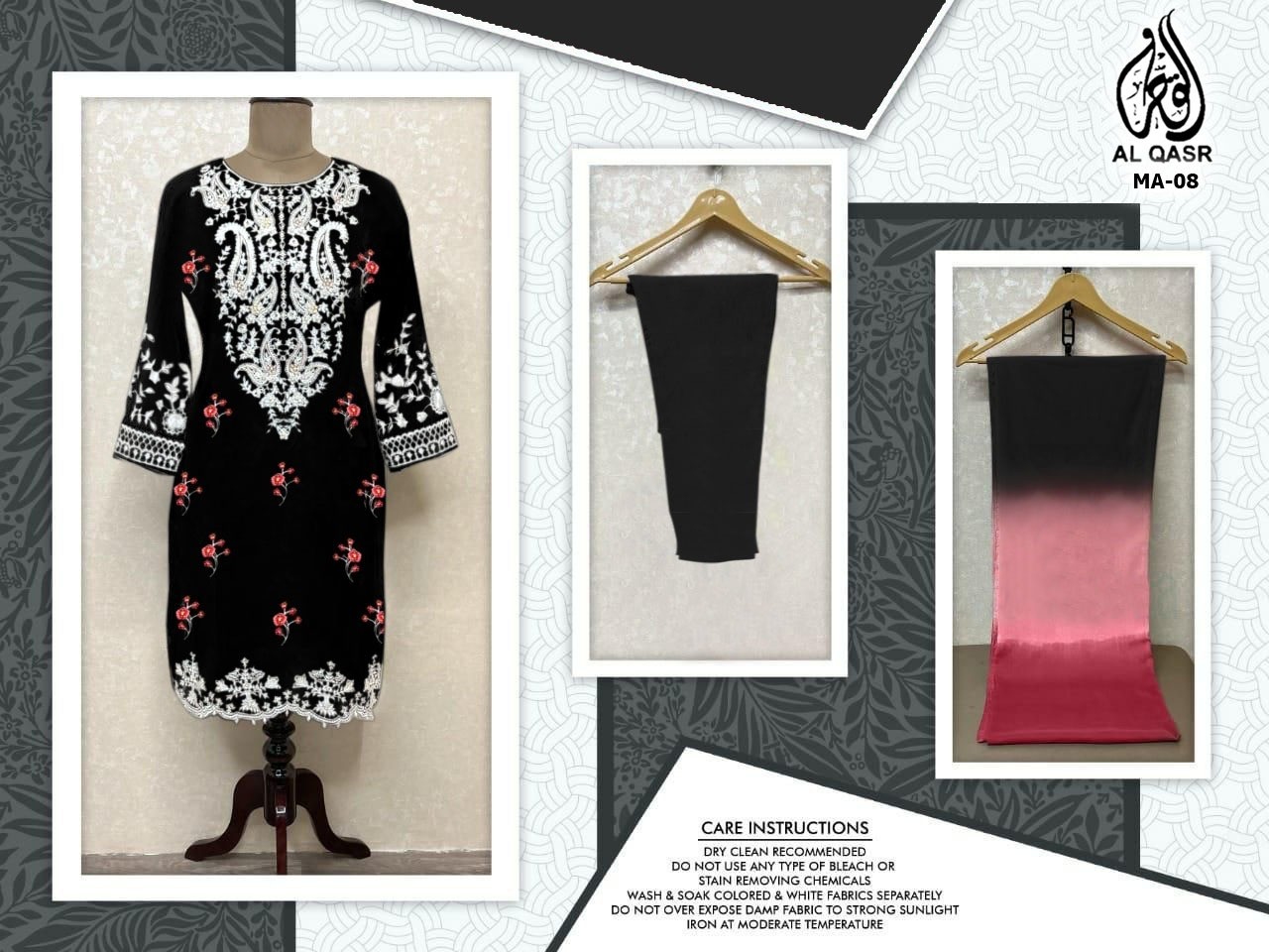 AL QASR M 08 LATEST PAKISTANI KURTIS SINGLE PIECE