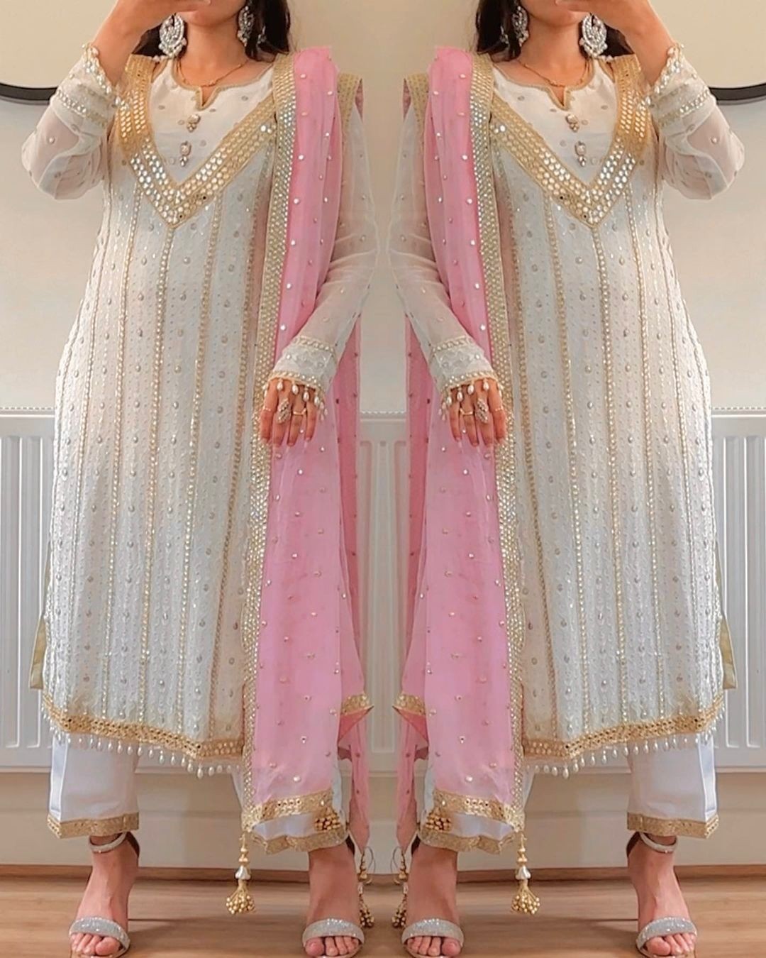 NEVIL FASHION NF 1213 WHITE HIT PAKISTANI SUITS