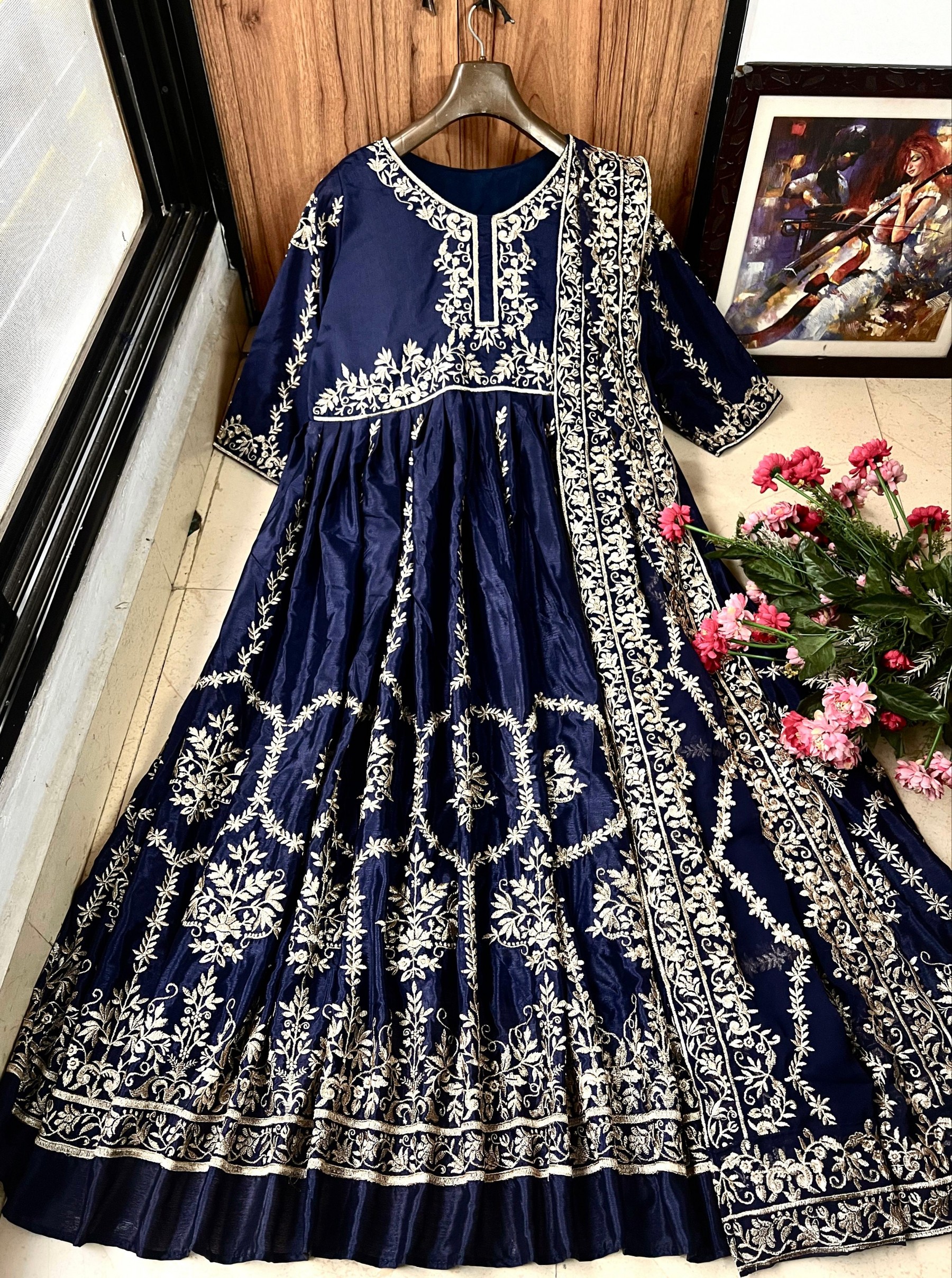 LC 1298 READYMADE GOWN BY SURAT