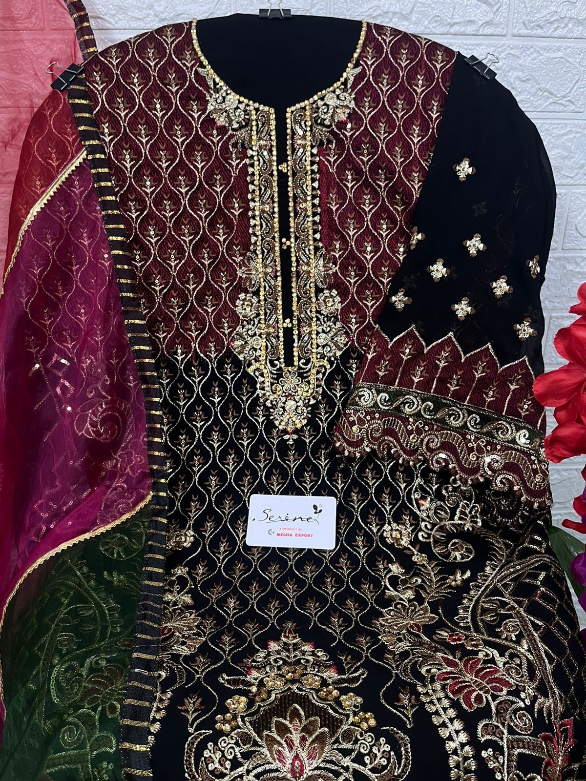 SERINE S 92 PAKISTANI SUITS SINGLE PIECE