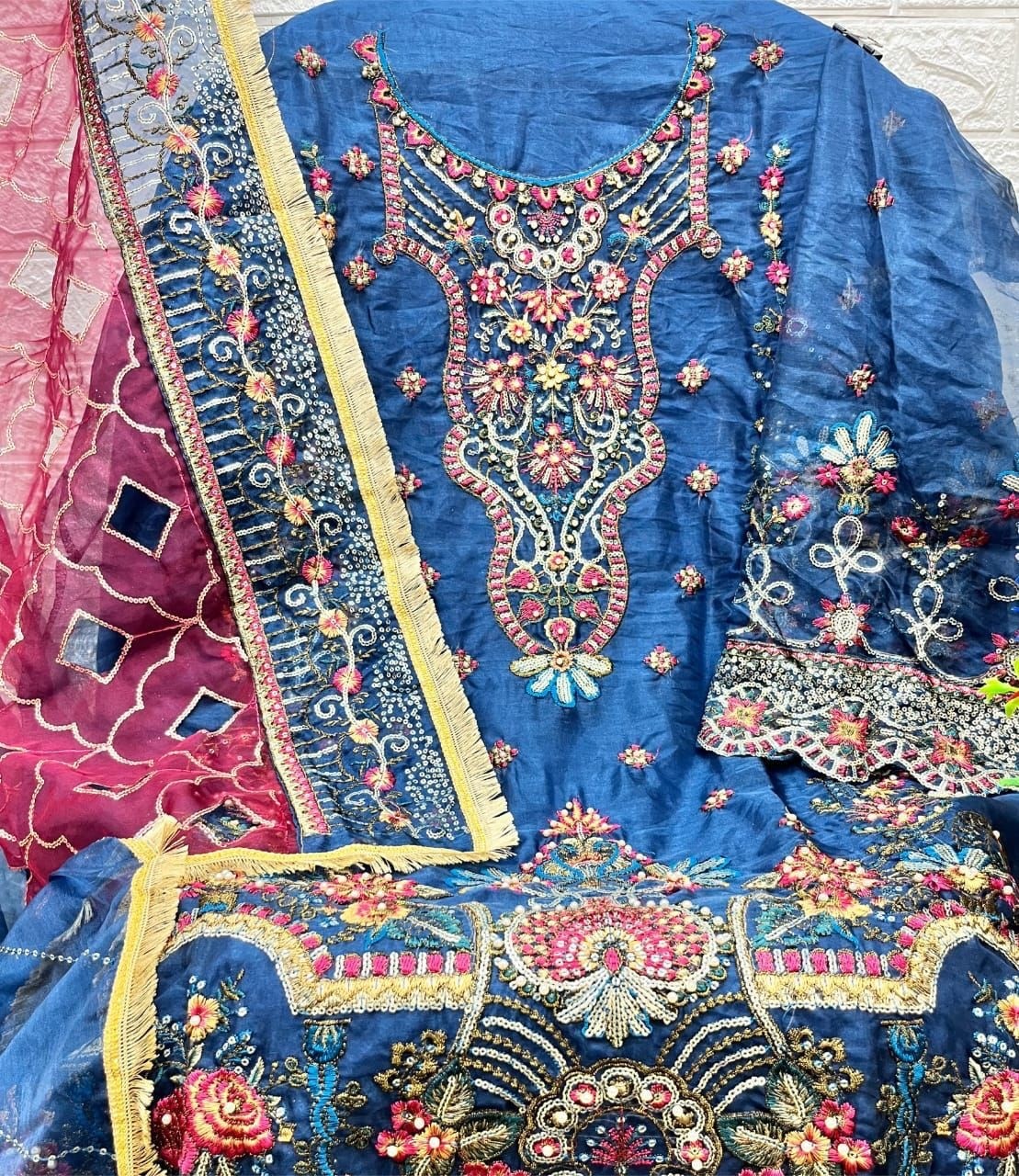 MUSHQ M 206 A SALWAR SUITS WHOLESALER BY ONLINE