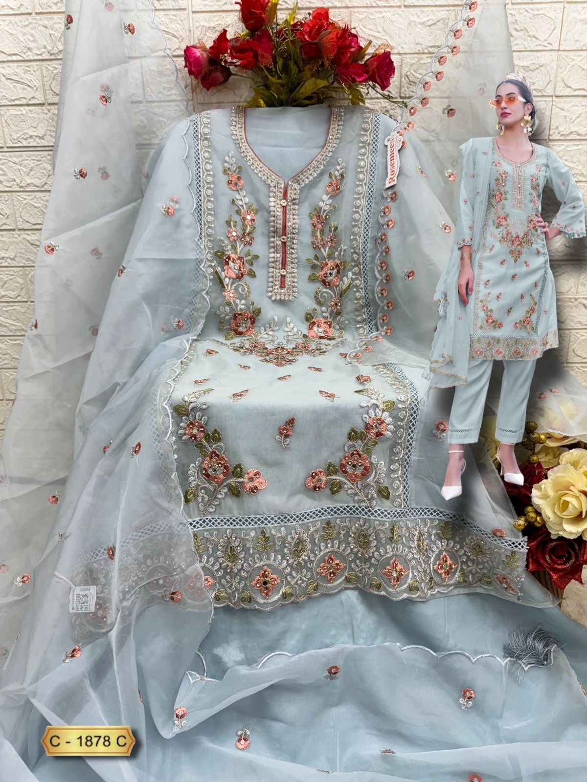 FEPIC ROSEMEEN 1878 PAKISTANI DRESSES