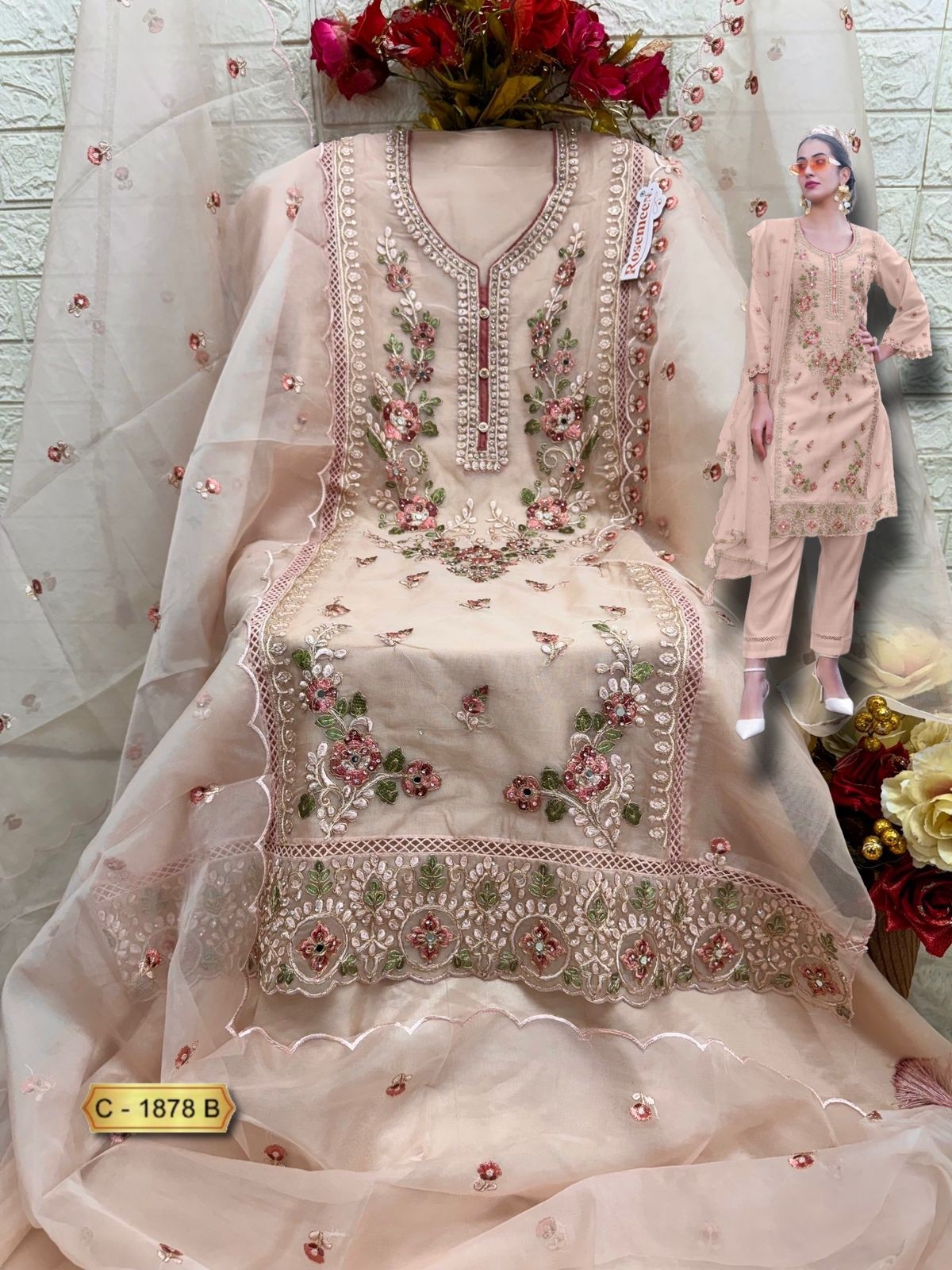 FEPIC ROSEMEEN 1878 PAKISTANI DRESSES
