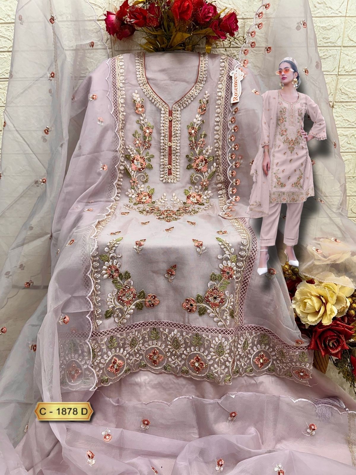 FEPIC ROSEMEEN 1878 PAKISTANI DRESSES